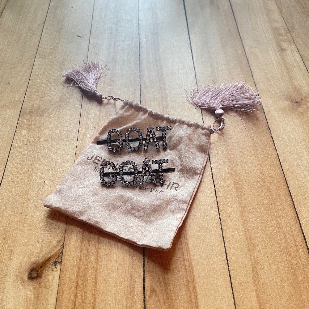 Jennifer Behr G.O.A.T. Crystal Hair Barrettes